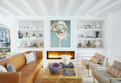  Contemporary Living Room. Park Slope Townhouse  by The Brooklyn Home Co..