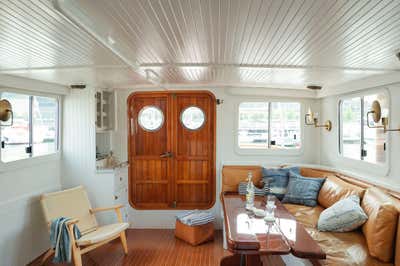  Traditional Living Room. Lucy the Tugboat by The Brooklyn Home Co..
