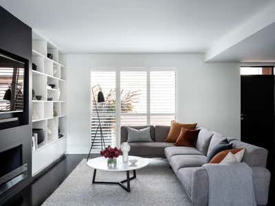  Contemporary Minimalist Apartment Living Room. Pyrmont Residence by More Than Space.