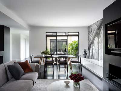  Contemporary Minimalist Apartment Dining Room. Pyrmont Residence by More Than Space.