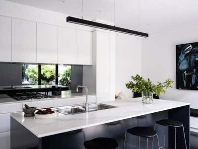 Contemporary Apartment Kitchen. Pyrmont Residence by More Than Space.
