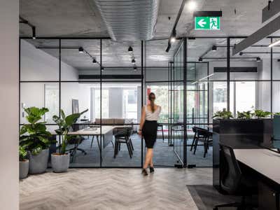  Contemporary Industrial Office Workspace. Teckne  by More Than Space.