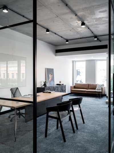  Contemporary Maximalist Office Workspace. Teckne  by More Than Space.