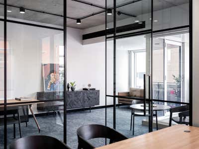  Contemporary Maximalist Office Workspace. Teckne  by More Than Space.