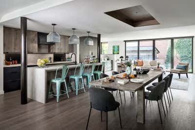  Industrial Family Home Open Plan. Hillsdale by Sheree Stuart Design.