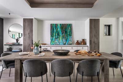  Transitional Family Home Dining Room. Hillsdale by Sheree Stuart Design.
