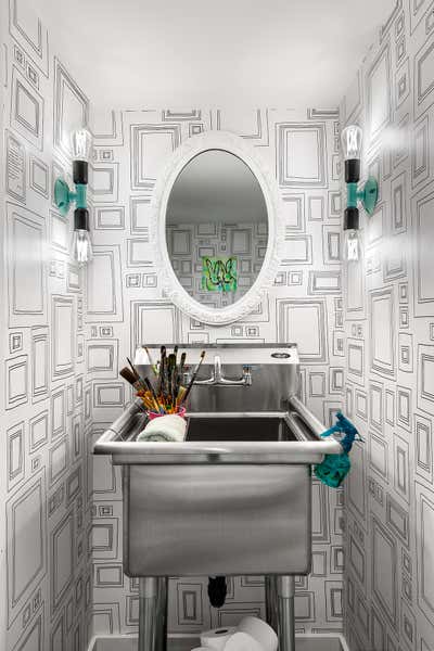  Industrial Family Home Bathroom. Hillsdale by Sheree Stuart Design.