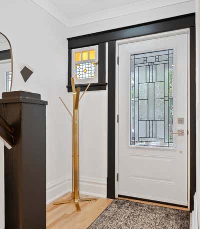  Art Deco Entry and Hall. Modern Minimalist Deco by Delicate Steel.
