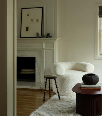  English Country Living Room. Circle House by Susannah Holmberg Studios.