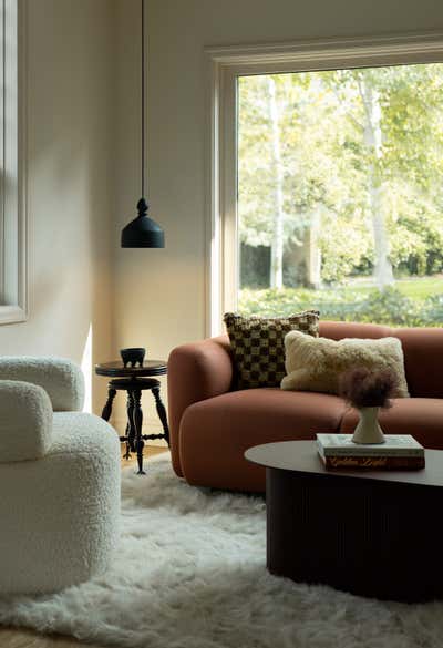  English Country Living Room. Circle House by Susannah Holmberg Studios.