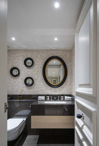  Regency Family Home Bathroom. Georgian Townhouse by Woolf Interior Architecture & Design.