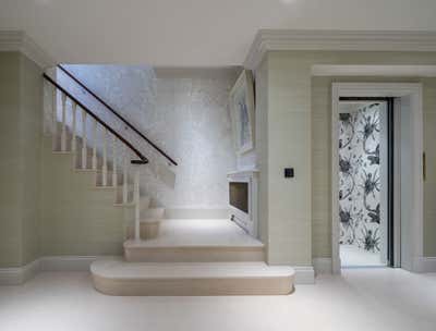  Regency Family Home Entry and Hall. Georgian Townhouse by Woolf Interior Architecture & Design.