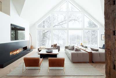  Contemporary Living Room. Rochester Home  by The Brooklyn Home Co..