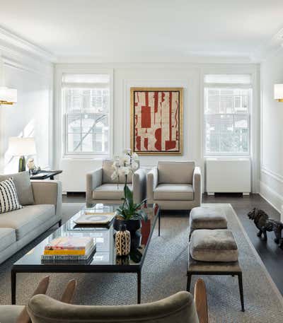  Mid-Century Modern Apartment Living Room. RSD Apartment by Fink & Platt Architects LLC.