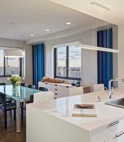  Contemporary Minimalist Apartment Dining Room. UES Apartment by Fink & Platt Architects LLC.