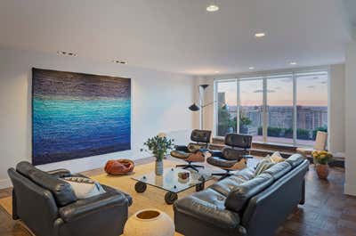  Modern Apartment Living Room. UES Apartment by Fink & Platt Architects LLC.