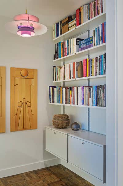  Minimalist Modern Apartment Office and Study. UES Apartment by Fink & Platt Architects LLC.