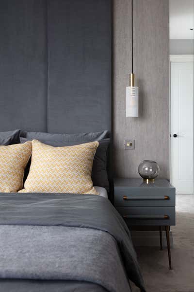  Contemporary Apartment Bedroom. North West London Apartment by Shanade McAllister-Fisher Design.