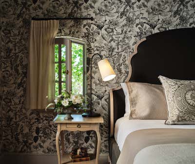 French Bedroom. Jordan Vineyard & Winery by Maria Haidamus Interiors.