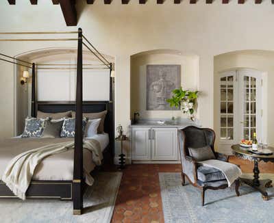  French Mixed Use Bedroom. Jordan Vineyard & Winery Suites by Maria Khouri Haidamus Interiors.