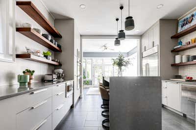  Minimalist Family Home Kitchen. Grove Avenue by Samantha Heyl Studio.