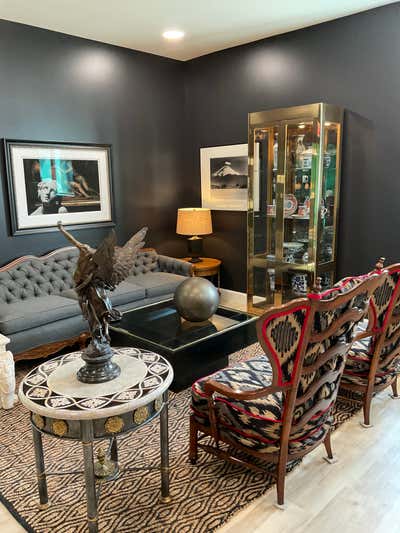  Hollywood Regency Retail Living Room. Coletti  Interiors, LLC by  Coletti Interiors, LLC.