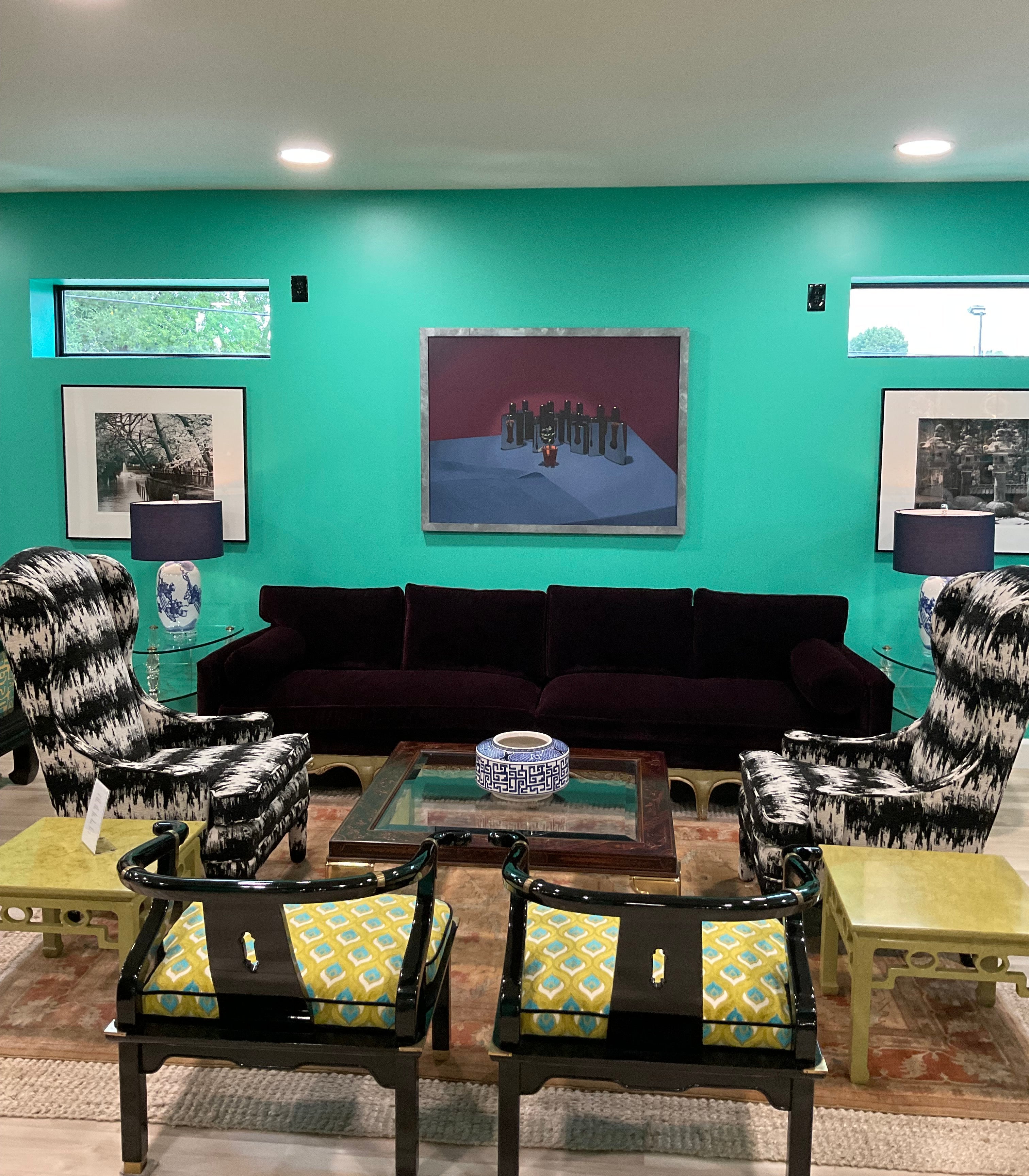 Hollywood Regency Living Room