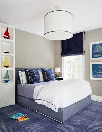 Arts and Crafts Children's Room. Hamptons Residence by CARLOS DAVID.