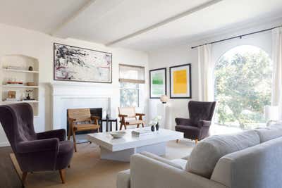  Transitional Traditional Art Deco Family Home Living Room. Doheny by Elana Zeligman Interiors.