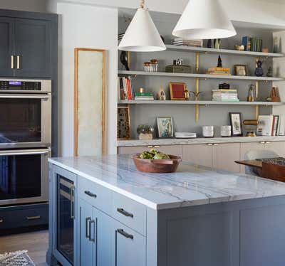  Transitional Family Home Kitchen. Churchill by KitchenLab | Rebekah Zaveloff Interiors.