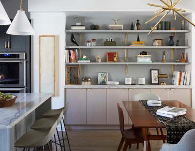  Contemporary Family Home Dining Room. Churchill by KitchenLab | Rebekah Zaveloff Interiors.