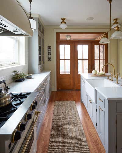  Arts and Crafts Family Home Kitchen. Sunnyside by KitchenLab | Rebekah Zaveloff Interiors.
