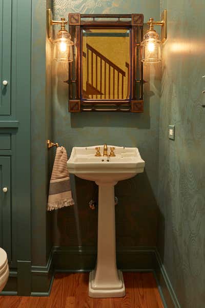  Craftsman Traditional Family Home Bathroom. Sunnyside by KitchenLab | Rebekah Zaveloff Interiors.