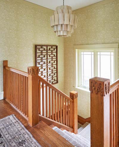  Arts and Crafts Craftsman Family Home Entry and Hall. Sunnyside by KitchenLab | Rebekah Zaveloff Interiors.