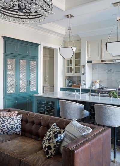  Industrial Art Deco Family Home Kitchen. Surf by KitchenLab | Rebekah Zaveloff Interiors.