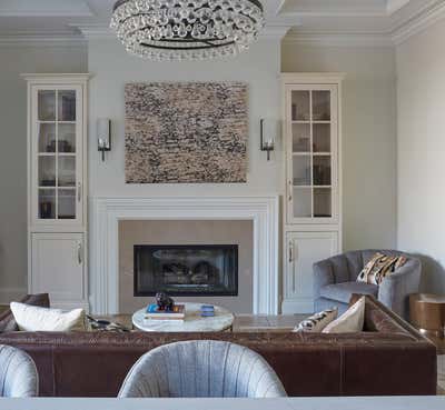  Art Deco Transitional Family Home Living Room. Surf by KitchenLab | Rebekah Zaveloff Interiors.