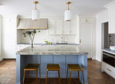  Transitional Apartment Kitchen. Lakeshore Drive Two by KitchenLab | Rebekah Zaveloff Interiors.