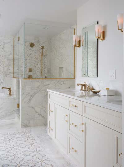  Contemporary Apartment Bathroom. Lakeshore Drive Two by KitchenLab | Rebekah Zaveloff Interiors.