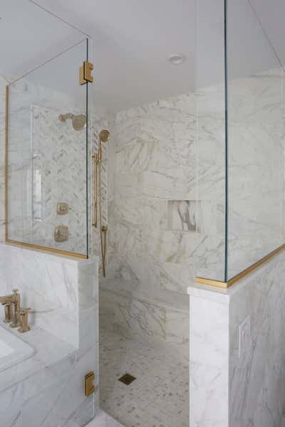  Contemporary Apartment Bathroom. Lakeshore Drive Two by KitchenLab | Rebekah Zaveloff Interiors.
