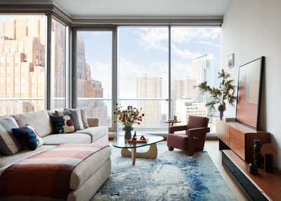 Modern Living Room. 56 Leonard St by PROJECT AZ.