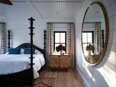  Beach Style Family Home Bedroom. Osterville, MA by Jaimie Baird Design.