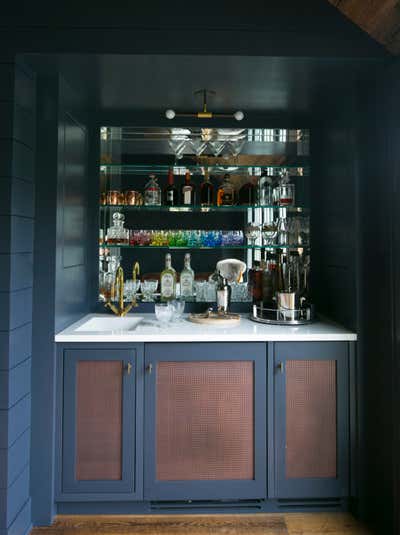  Minimalist Traditional Beach House Bar and Game Room. Bellport, NY by Jaimie Baird Design.