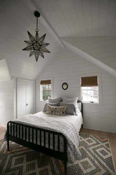  Minimalist Beach House Children's Room. Bellport, NY by Jaimie Baird Design.