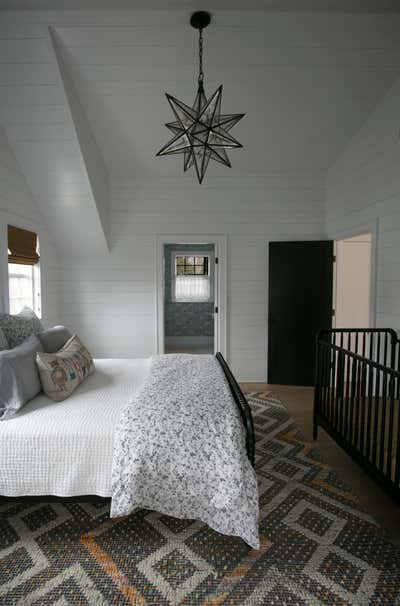  Farmhouse Cottage Beach House Children's Room. Bellport, NY by Jaimie Baird Design.