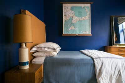  Bohemian Minimalist Apartment Children's Room. Tribeca, NY by Jaimie Baird Design.