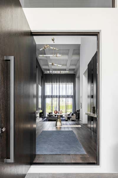  Modern Family Home Entry and Hall. Boca Raton Residence by Council Creative.