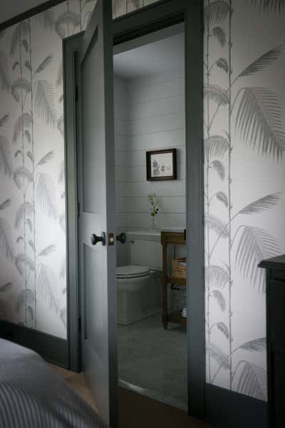  Minimalist Traditional Beach House Bedroom. Bellport, NY by Jaimie Baird Design.