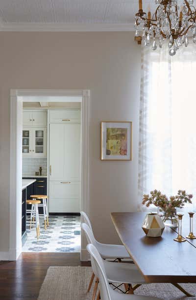  Preppy Dining Room. Julian by KitchenLab | Rebekah Zaveloff Interiors.