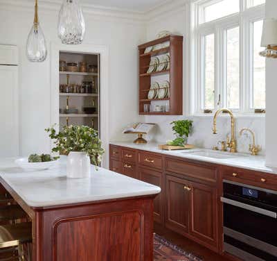  Preppy Craftsman Family Home Kitchen. Jackson by KitchenLab | Rebekah Zaveloff Interiors.