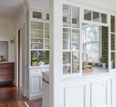  Preppy Family Home Pantry. Jackson by KitchenLab | Rebekah Zaveloff Interiors.